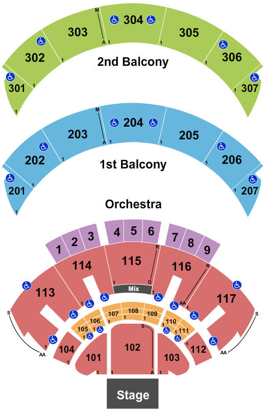 Hard Rock Live At The Seminole Hard Rock Hotel & Casino Andrea Bocelli Seating Chart